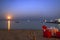 Full moon over Naama Bay, Sharm el Sheikh