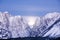 Full Moon Setting Behind The Grand Tetons,