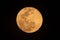 Full moon stack dark night sky. The full moon is lunar phase when It appears fully illuminated from Earth`s perspective.
