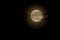 Full Moon with Wispy Clouds in Night Sky Background