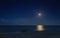 Full Moonrise over the Atlantic Ocean from Palm Beach, Florida