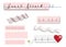 Full page EKG strips with Heart Attack title