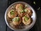 Full plate homemade pani puri