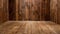 full screen view of retro, worn, cozy wooden planks from a perfect frontal view