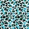 Full seamless leopard cheetah animal skin pattern. Design for textile fabric printing.