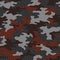 Full seamless military camouflage skin halftone dotted pattern vector for decor and textile. Ornamental pointed army masking
