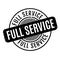 Full Service rubber stamp