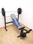 Full size bench press