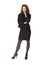 Full size portrait of attractive businesswoman