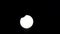 Full solar eclipse. Solar eclipse. The moon mostly covers the visible sun and creating a ring. Time-lapse solar eclipse in night .