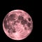 Full Strawberry Moon after Penumbral Eclipse