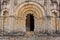 Full view main door of Petit Palais et Cornemp romanesque church