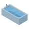 Full water bathtub icon, isometric style