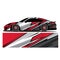 Full wrap racing car abstract vinyl sticker graphics kit