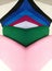 Fullcolor background of planel cloth, gren, pink, white, blue, and red color