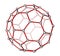 Fullerene C60 molecular structure