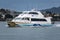 Fullers ferry catamaran sailing in Waitemata Harbour