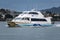 Fullers passenger ferry catamaran sailing in Waitemata Harbour