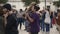 FullHD video of a dance festival salsa on the streets of Lisbon.