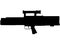 Fully automatic assault rifle Heckler & Koch HK G11 - K2 is an assault rifle of the Military of Germany and Armed forces of German