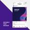 Fully Editable Instagram Post Mockup