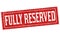 Fully reserved sign or stamp