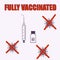 Fully vaccinated social poster