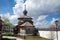 Fully wooden Trinity Church built in the 16th century, Sviyazhsk