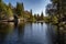 Fulmor Lake Picnic Area in Idylwild, California