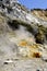 A fumarole in the Solfatara crater in the Phlegraean Fields in Italy