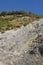 A fumarole in the Solfatara crater in the Phlegraean Fields in Italy