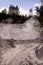 Fumaroles hot mud in Rotorua,New Zealand North Island