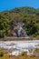 Fumaroles at Waimangu volcanic valley in New Zealand