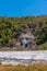 Fumaroles at Waimangu volcanic valley in New Zealand