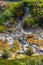 Fumaroles at Waimangu volcanic valley in New Zealand