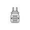 fumigator icon. Element of pest icon for mobile concept and web apps. Thin line fumigator icon can be used for web and mobile