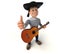 Fun 3d cartoon breton character