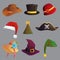 Fun carnival festive celebration hats