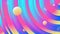Fun circle liquid color background design. Fluid gradient circled shapes composition. Futuristic design posters. Eps10