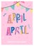 Fun and colorful April Fools\\\' design, detailed Typography and party background, great for web banners