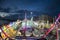 Fun Fair Carnival Luna Park panoramic wheel