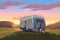 fun-filled family camping road trip adventure travel together in a wheel caravan rv