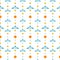 Fun Hanger Line by Line Vector Seamless Pattern