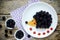 Fun and healthy breakfast for kids edible blackberry hedgehog