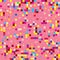 Fun pixel squares seamless pattern