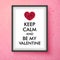 Fun Valentines Day vector card design