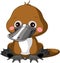 Fun zoo. Platypus