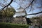 Funai Castle in Oita City, Oita Prefecture, on the island of Kyushu