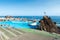 FUNCHAL, MADEIRA, PORTUGAL - SEPTEMBER 8, 2017: saltwater pools