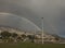 Funchal, Madeira - sunny weather and a double rainbow.